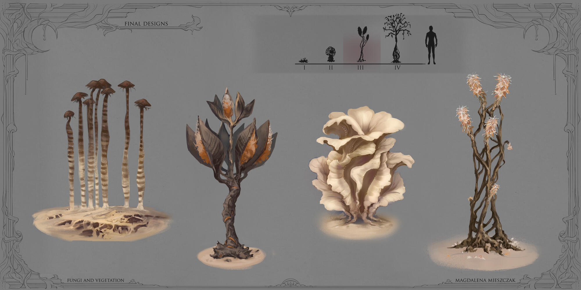 Oracle Temple - Vegetation Renderings